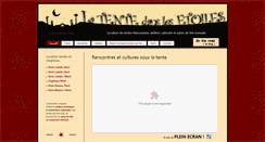 Desktop Screenshot of la-tente-dans-les-etoiles.com